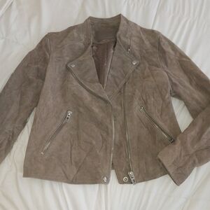 Blank NYC Brown Leather Jacket